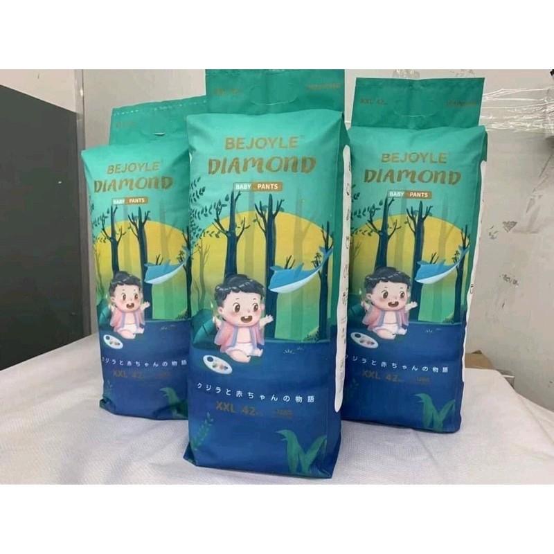 Bỉm Bejoyle dán/quần Diamond S112/M96/M92/L92/XL88/XXL84/XXXL80/XXXXL80 Cho Bé