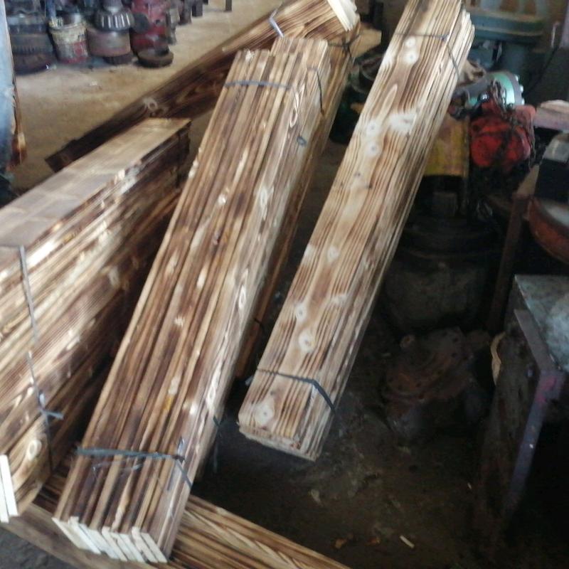 Jati Belanda motif bakar 1.5x8x110cm Kayu 2