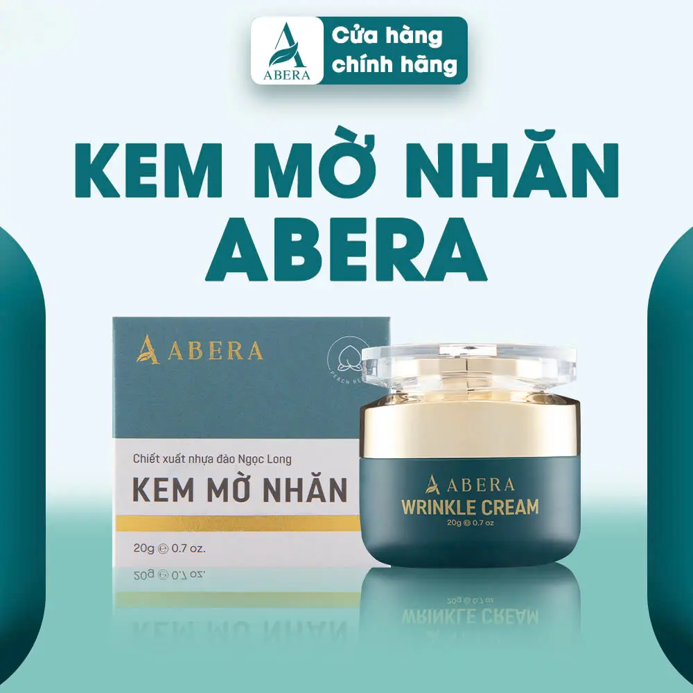 [Chính hãng] Kem Mờ Nhăn Abera 20g – Giảm Nếp Nhăn, Rãnh Cười, Vết Chân Chim Hiệu Quả