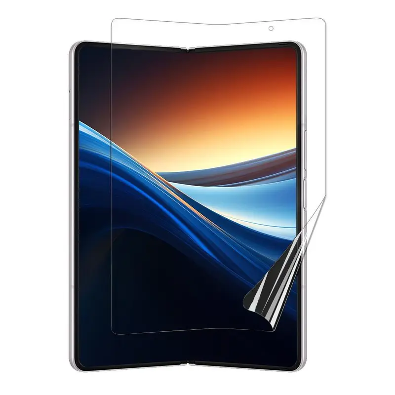 GIROUETTE GIROUETTE HD Flexible Hydrogel Film, 3 Counts Anti-scratch Phone Screen Protector, Bubble-free Installation Phone Screen Protective Film for Galaxy Z Fold 3/4/5/6, Cases 5