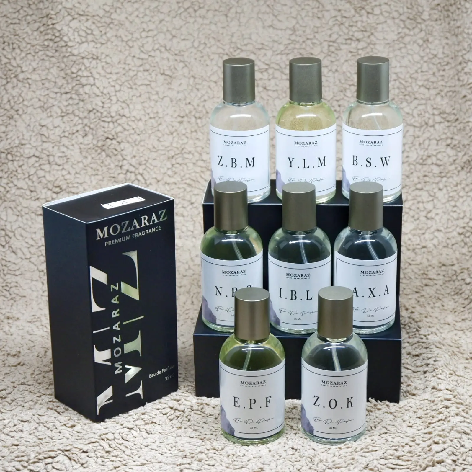 parfum minyak wangi pria wanita spray tahan lama mozaraz 35ml Perfume