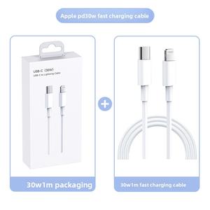 สายเคเบิลข้อมูล, เข้ากันได้กับ Apple 13/12/11 Pro, สายชาร์จเร็ว PD 30W, ที่ชาร์จ iPhone 14, สายเคเบิล 20W/18W