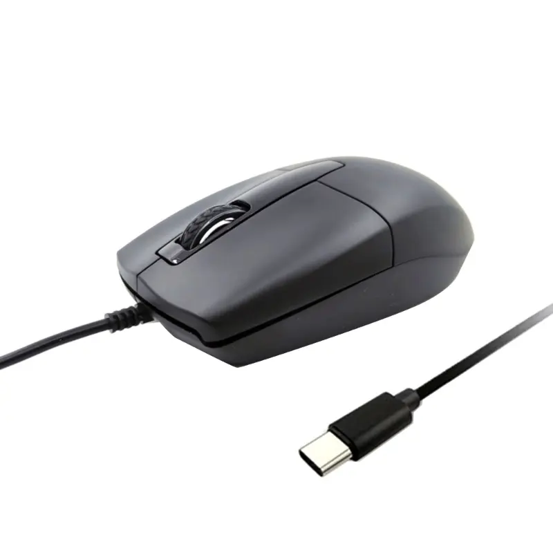 Type C Optical Mouse 1000DPI HighAccuracy for Computers, Phones and Tablets