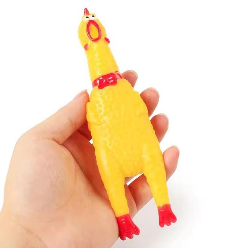 Product Introduction of Pet Dog Sound Toy Dog Scream Chicken Strange Cry Chicken Cat Toy Toy Screaming Dog Prank Dog A5S1 32