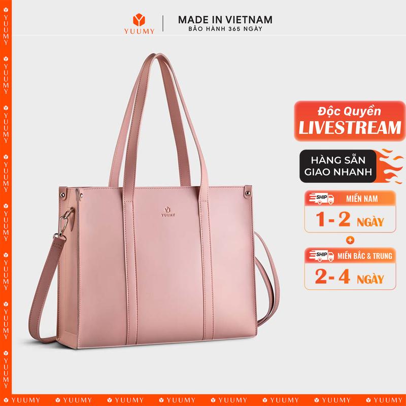   Độc quyền livestream  Túi Yuumy  Thời trang nữ công sở thời trang đi làm - Túi xách da Bergen YTX41  