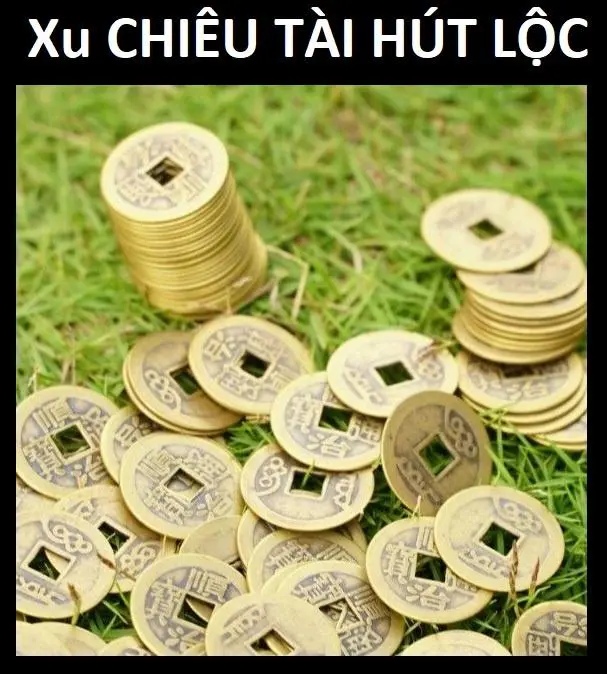 Đồng Xu Âm Dương , Đồng Xu Cổ Vật Phẩm Phong Thủy 1