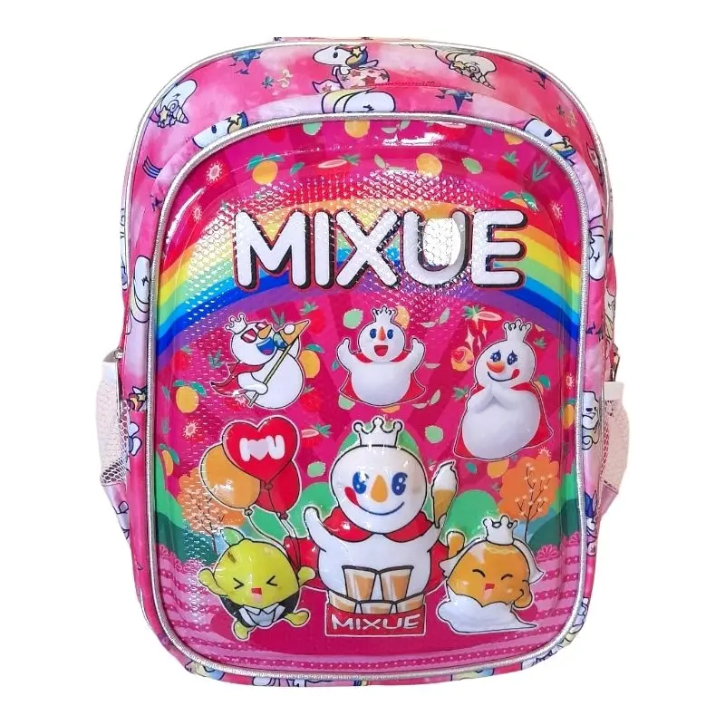 MIXUE TAS ANAK SEKOLAH SD TK PAUD 3D TIMBUL LED PEREMPUAN Tas Punggung Karakter Kartun Motif