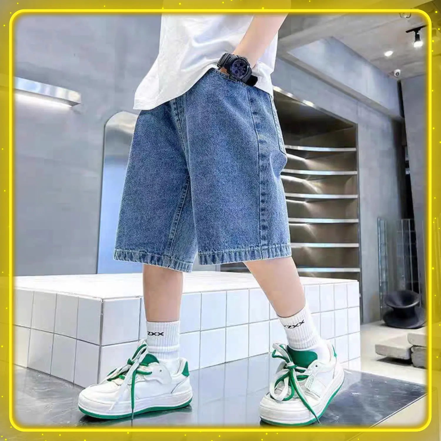 [Dũng Win] Quần Jean Ngố TRƠN cho bé trai , chất jean mềm mặc thoải mái vận động, kiểu dáng hàn quốc size rộng 18kg-55kg