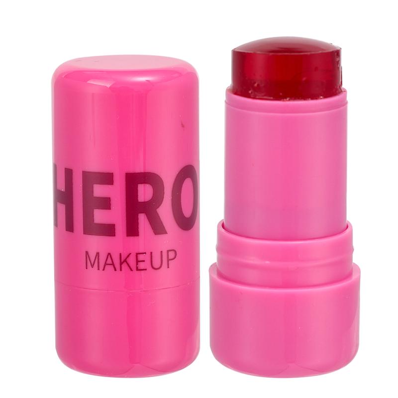 Product Introduction of 4 Colors Jelly Blush Stick Long Lasting Multi-use Cheek Lip Moisturizing Blusher Brightening Skin Makeup Cosmetics 44
