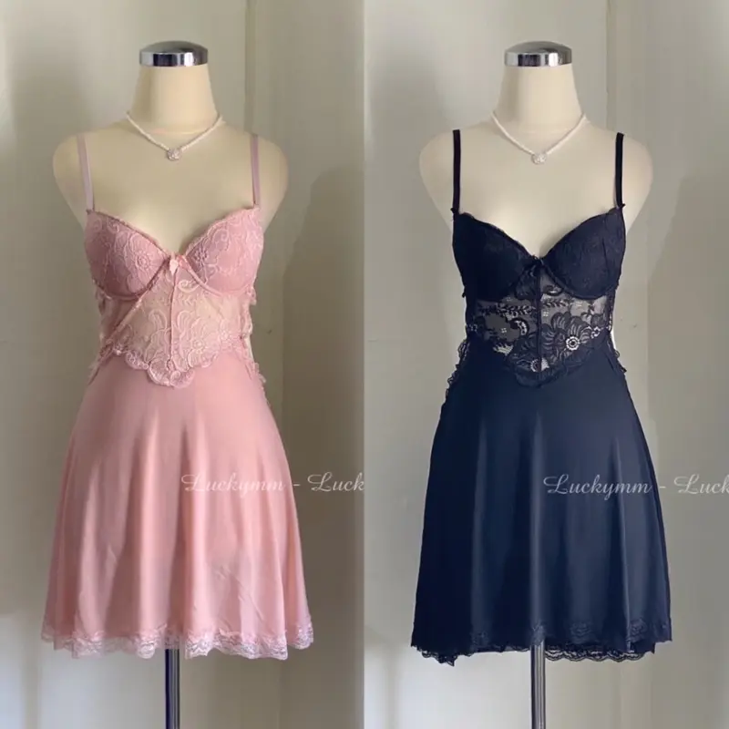 Luckymm Dress Push Up Baju Tidur Wanita Dewasa 356 Lingerie 1
