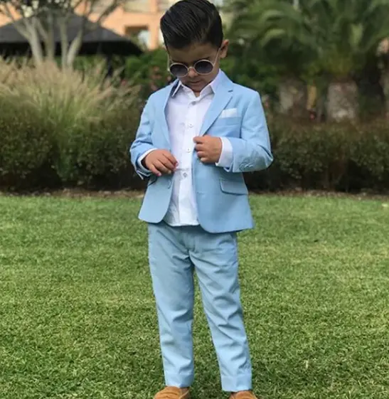 Blazer Setelan Anak Laki2 Baju Pesta Semi Formal Graduration Anak Cowok 2in1 Hugos Kid celana fashion 2