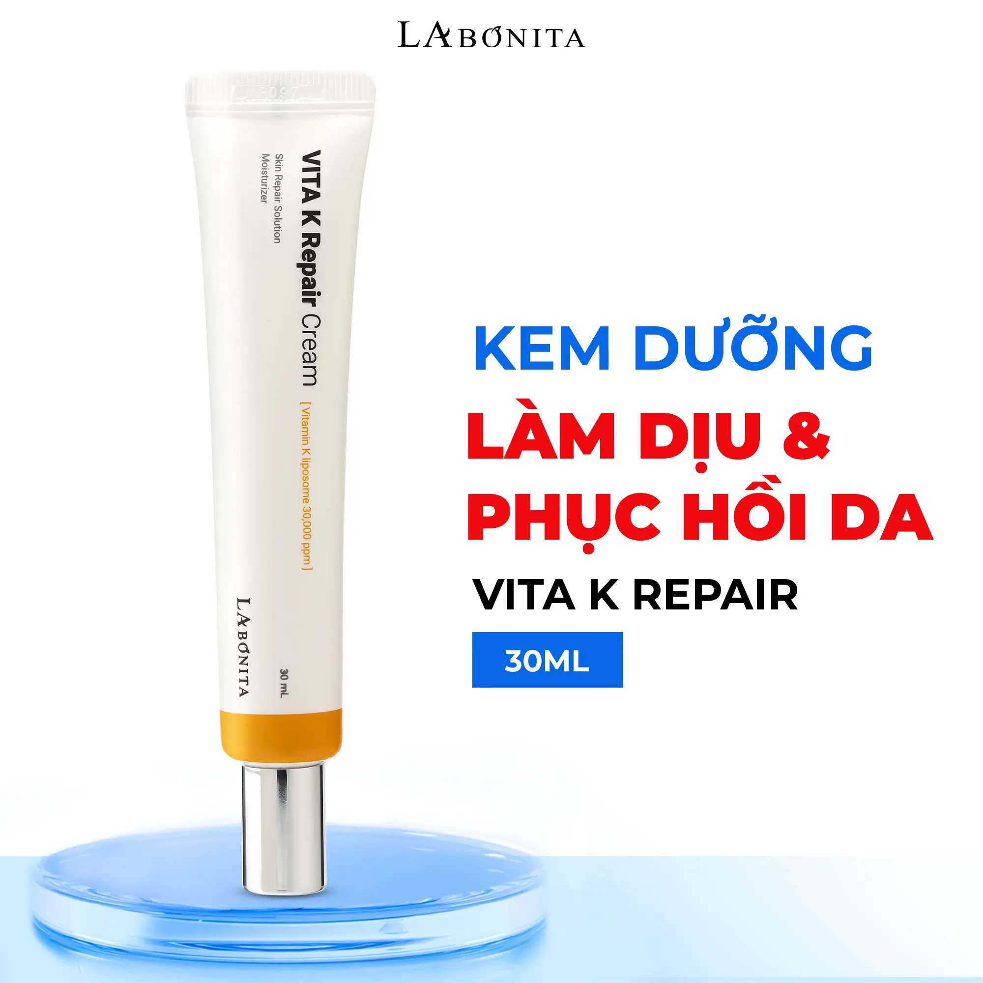 Kem Dưỡng Da La Bonita Vita K Repair Cream 30ml  Chăm Sóc Da