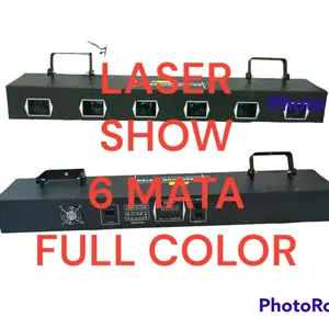 Laser show 6 mata full color