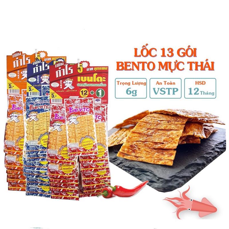 Dây 13 Gói Mực Bento Đủ Màu