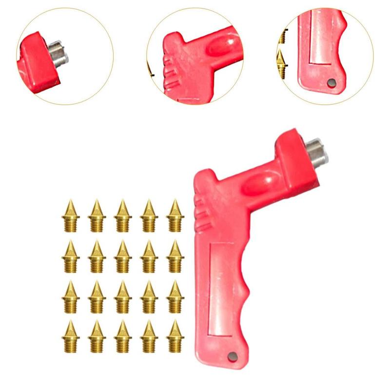 Product Introduction of 20Pcs Track Shoe Spikes Replacement Spikes for Competition Short Running 2
