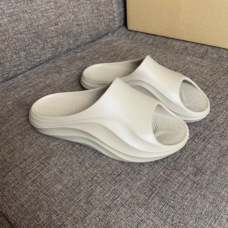 (Size kép) Dép  Đúc Bánh Mì Quai Ngang Nam Nữ chất liệu cao su nhẹ , chống trơn trượt, thời trang dễ phối đồ, dép, slipper - PHOM RỘNG DéP Đế Bằng