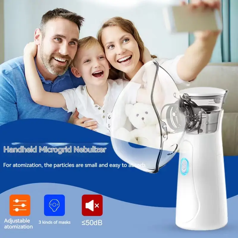 original Portable Nebulizer Handheld Mesh Inhaler Ultrasonic Atomizer for Asthma Kids Adult