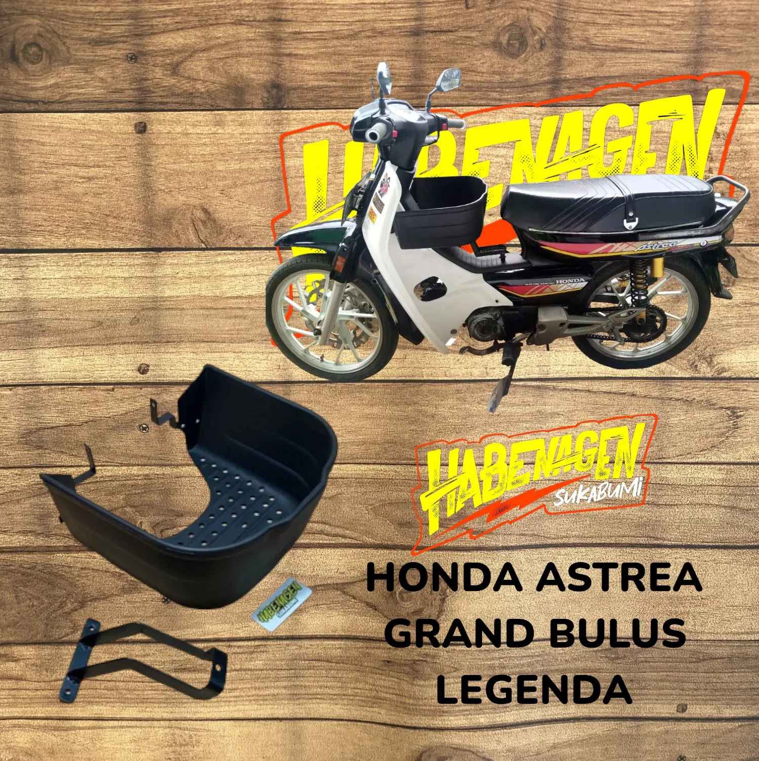KERANJANG TENGAH GRAND | keranjang tengah honda astrea grand bulus kranjang bagasi box model plastik sayur rak legenda impresa impressa Accessories
