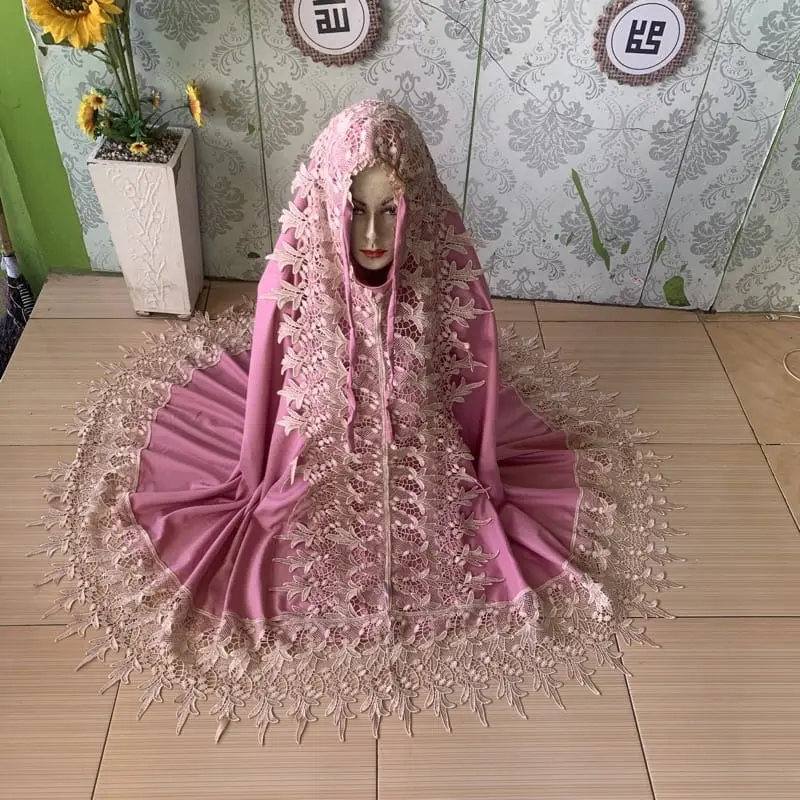 MUKENA MAHARANI PRINCESS RENDA MILO MUKENA RENDA FULL KD 2