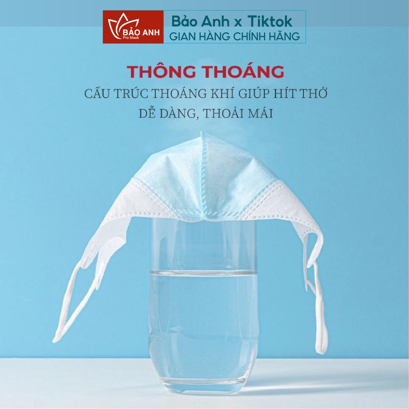 [ Thùng 500 Cái ] Khẩu Trang 5D CAREYON Chống Tia UV, Khẩu Trang Y Tế 3 Lớp Kháng Khuẩn Cao Cấp 3