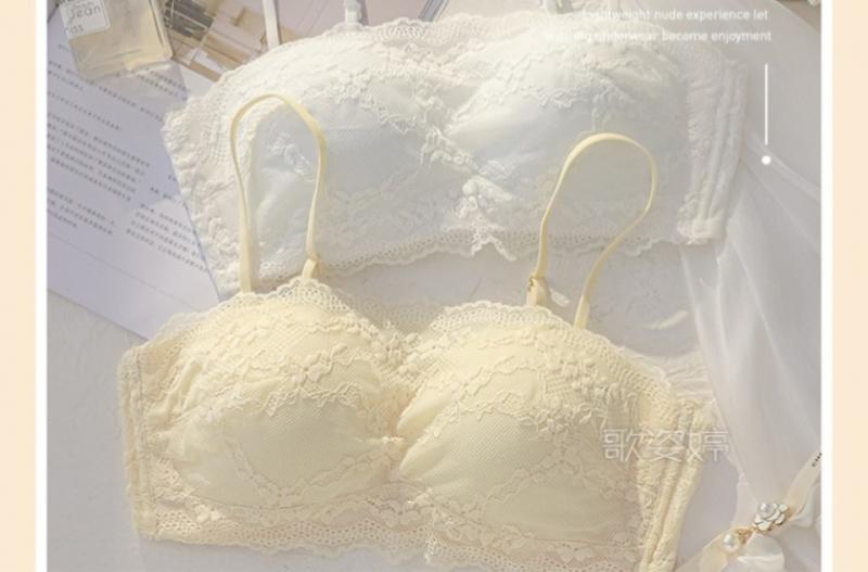 Product Introduction of Áo Ống Áo Ngực Nữ, Đồ Lót, Mỏng Và Ren Mùa Hè, Dây Đeo Vai Có Thể Tháo Rời Áo Quây Không Dây, Chống Lộ, Có Gọng, Thích Hợp Cho Phụ Nữ Voi Tua Rua Ong Bra Top 3
