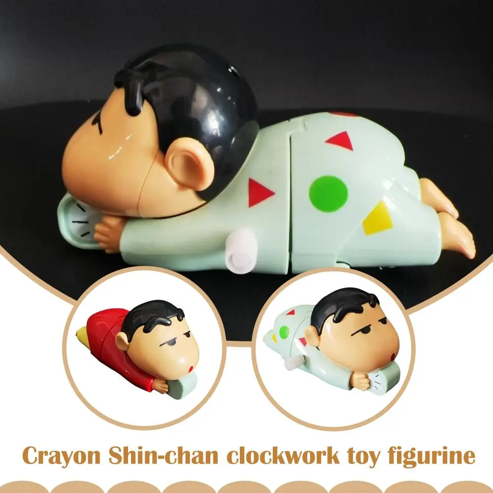 Đồ Chơi Dây cót Shin-Chan Bút Chì Màu, Đồ Chơi Trẻ Em Anime Dễ Thương, Đồ Trang Trí Để Bàn Sáng Tạo, Dành Cho Bé Gái, Y6B2