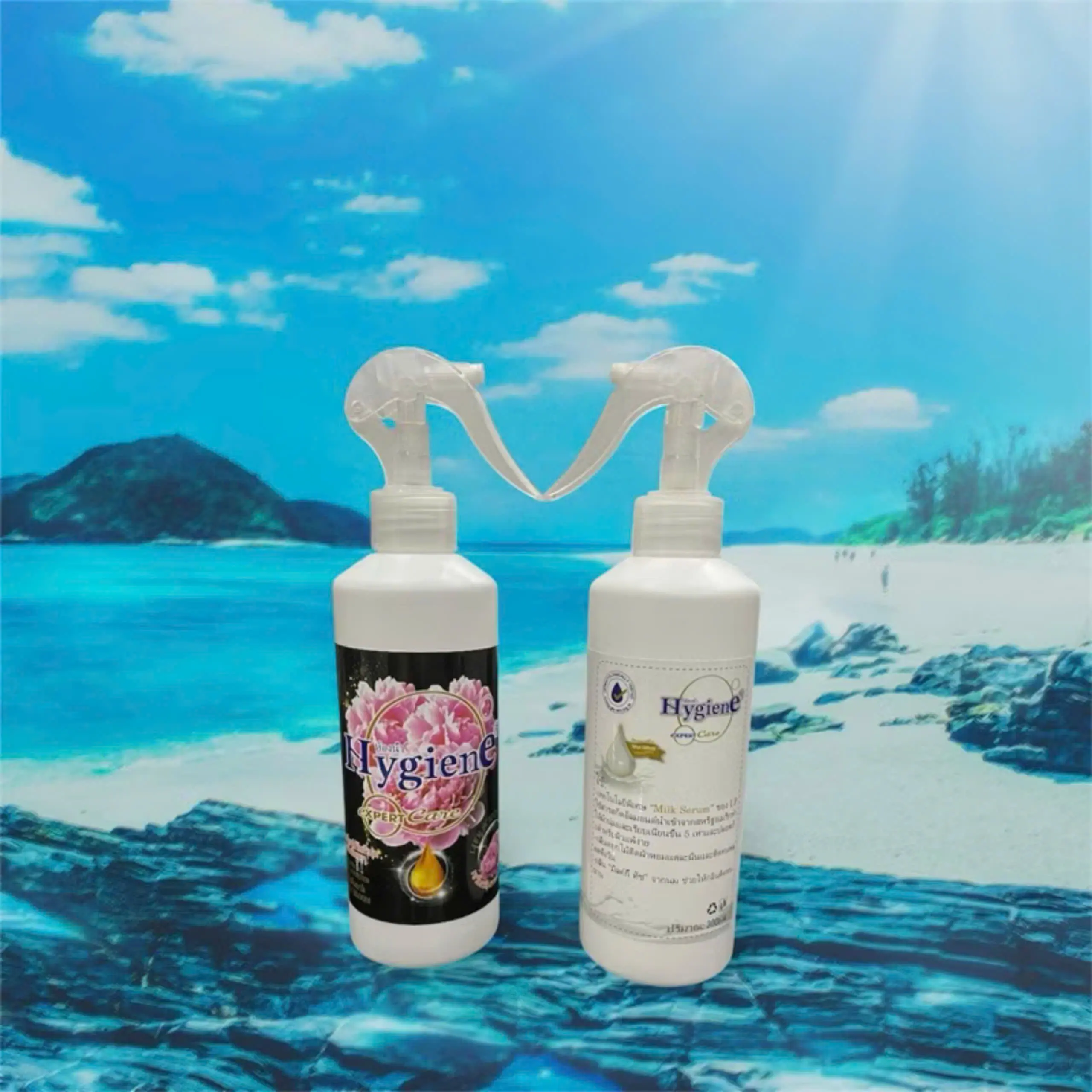 Xịt thơm quần áo, chăn đệm Hygiene 300ml Thái Lan xịt  vải khô