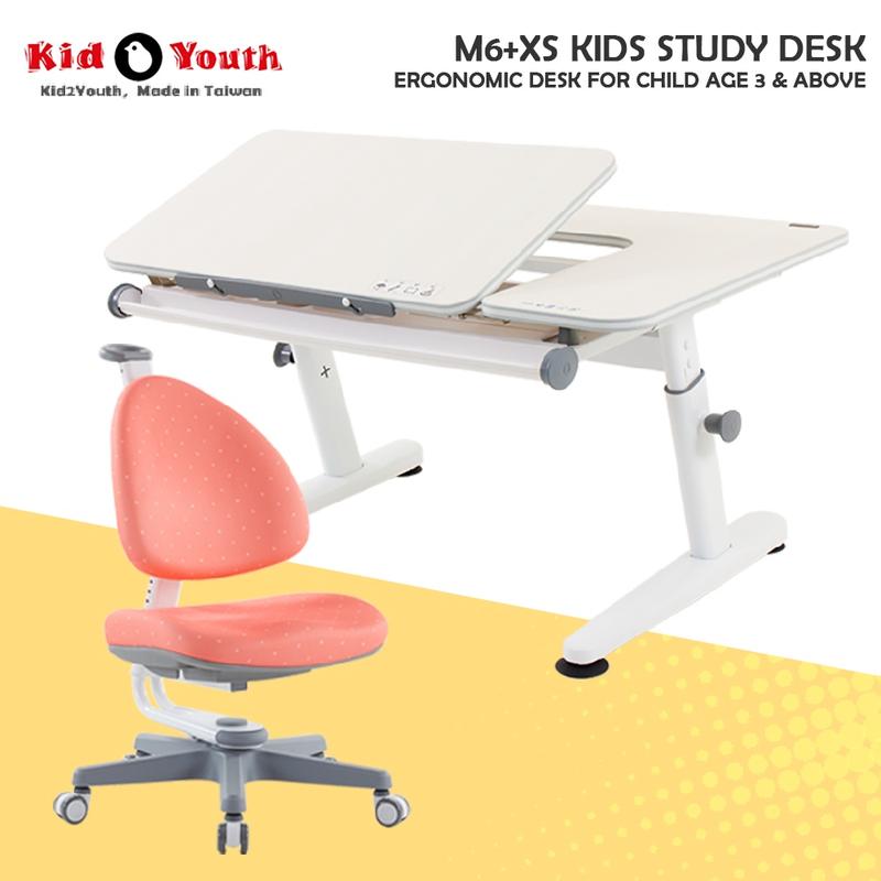M6+XS Kid2Youth Kids Study Table★ Ergonomic Study Desk★ Height ...