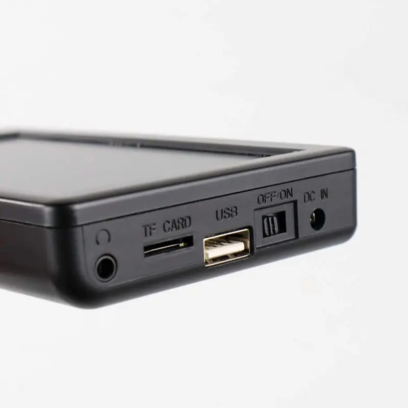 Taffware Portable HD TV Monitor 5 Inch DVB-T2 + Analog - D5 6