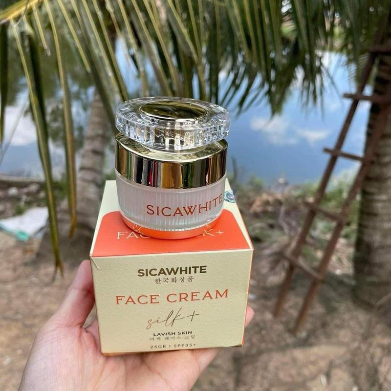 Kem Face Lụa Cao Cấp Sica White Hủ 25g Chăm Sóc Da