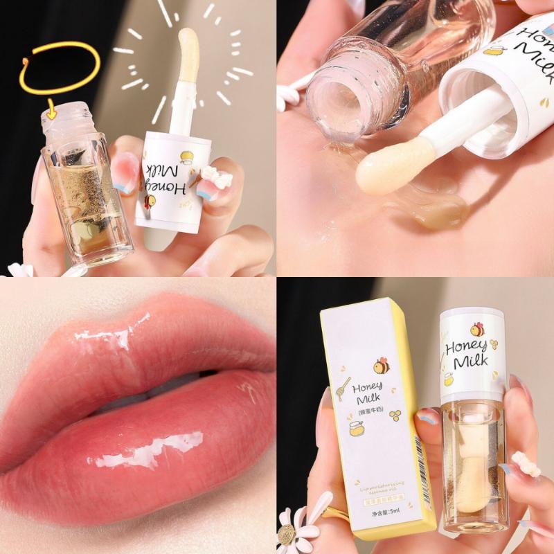 Product Introduction of Son Dưỡng Ẩm Hương Đào Và Mật Ong, Son Dưỡng Môi Giúp Đôi Môi Căng Bóng Mềm Mịn 31