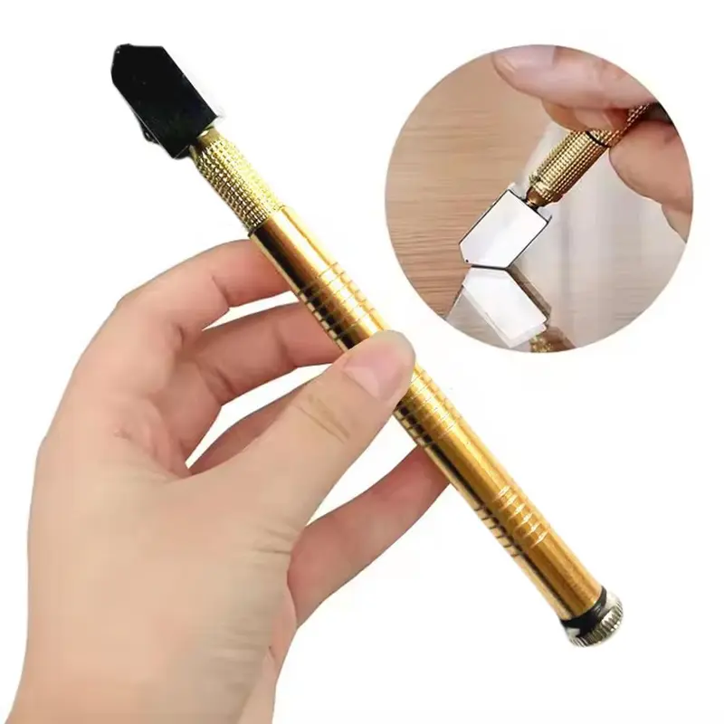 Dụng Cụ Cắt Kính, Đa Chức Năng, Cầm Tay, Dụng Cụ Cắt Kính Phẳng Và Tròn, Con Lăn, Độ Cứng Cao, M1Y7 0
