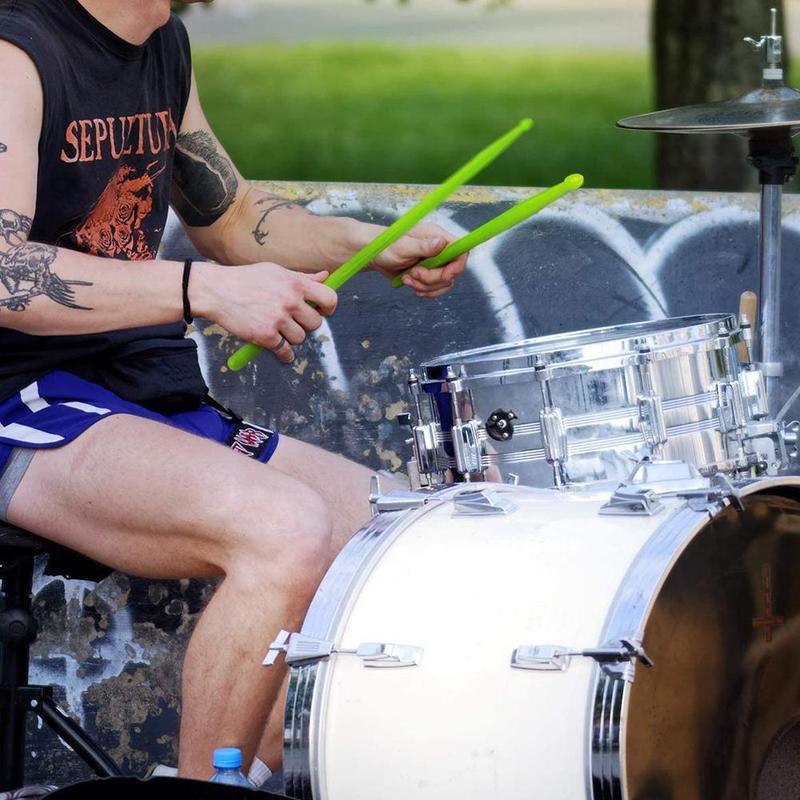 Product Introduction of 1 Pair Luminous 5A Drumsticks Material Drum Sticks 35