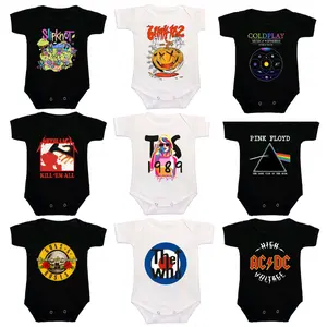 Jumper Bayi motif band musik rock metal