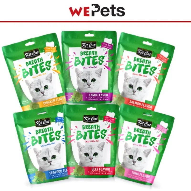 original  Kit Cat Breath Bites Dental Treats