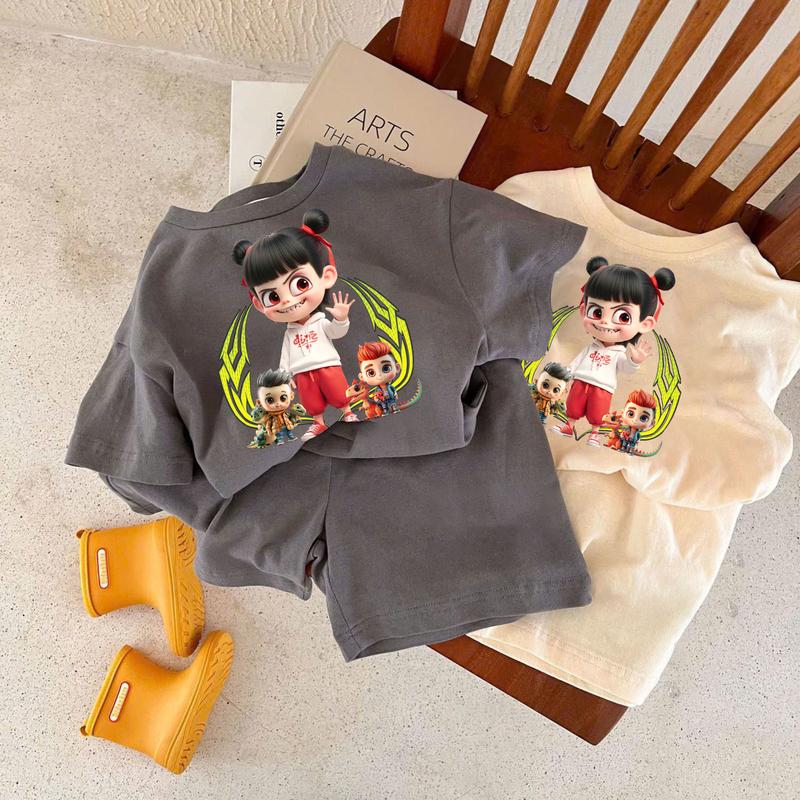 (HOT) Sét Bộ Natra Cho Bé Trai Và Bé Gái Chất Vải Tici - Hottrend Hè 2025 Cotton 0