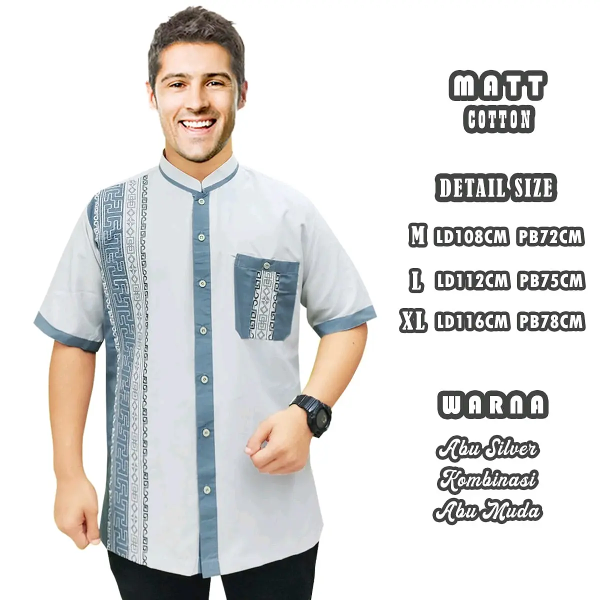 Baju Koko Pria Dewasa Terbaru Koko Syubbanul Muslimin Koko Azzahir Koko Baju Koko Lengan Pendek