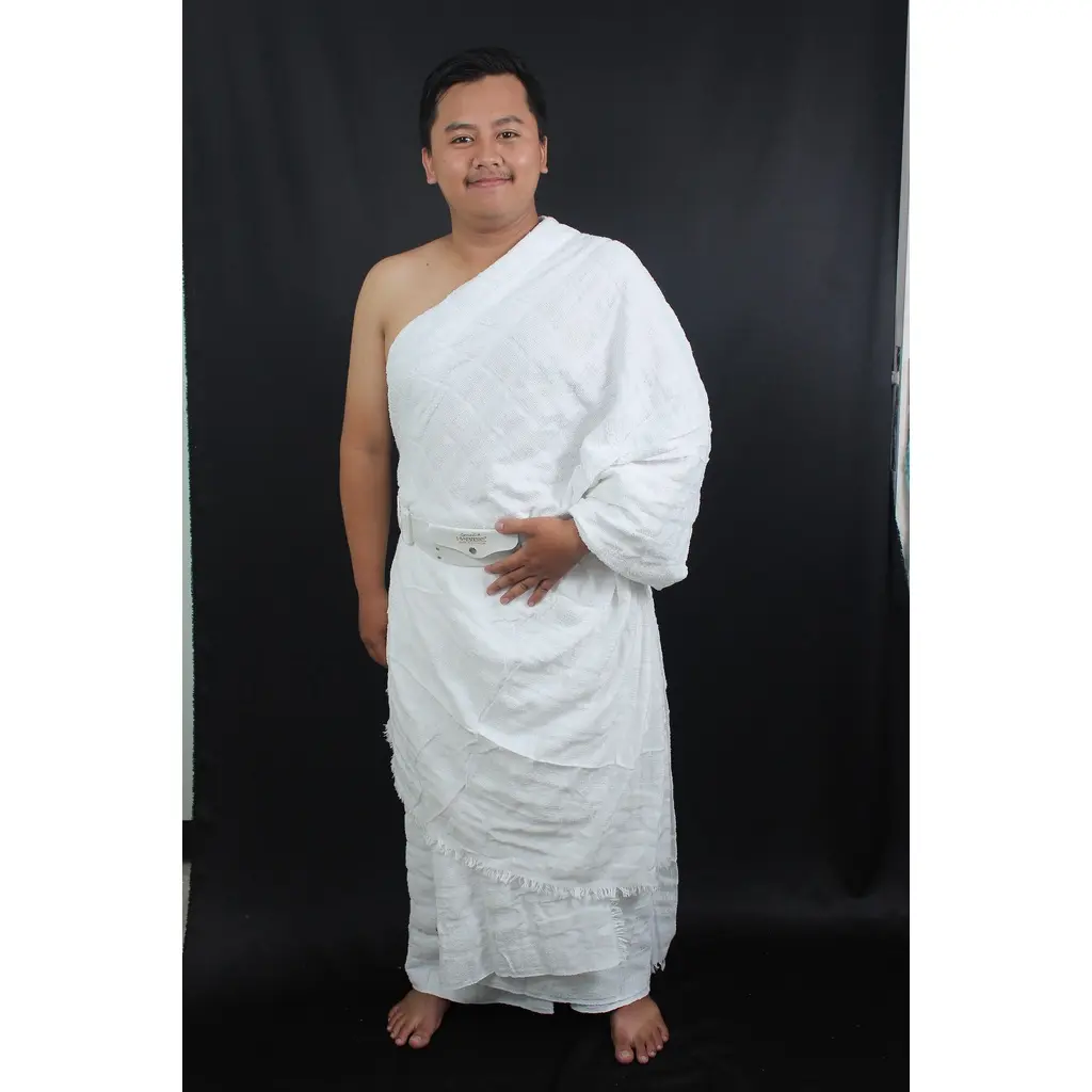 Kain Ihram Pria Handuk Ihram Pria Handuk Haji Set Handuk Ihram Haji AL HAJJ