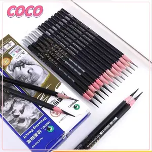 Maries Charcoal Pencil  Sketch Pensil Sketsa arang seni rupa mahasiswa seni profesional- coco_market
