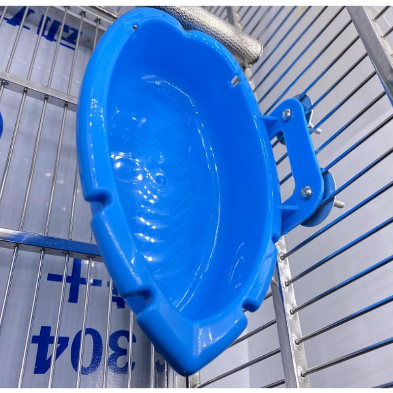 Product Introduction of 3 in 1 Pet Bird Bath Cage Parrot Bathtub Birds Feeders Bird Cage Accessories Shower Box Small Parrot Cage Toys Birds Accessories 1
