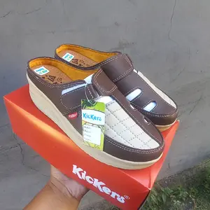 Sandal slop wegdes kickers  Shoes Wanita ( st 04) sepatu