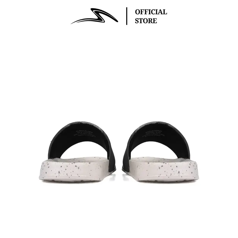 SPECS SANDALS TERRA SLIDES COCONUT MILK SILVER PEAT BLACK SPE1000065 4