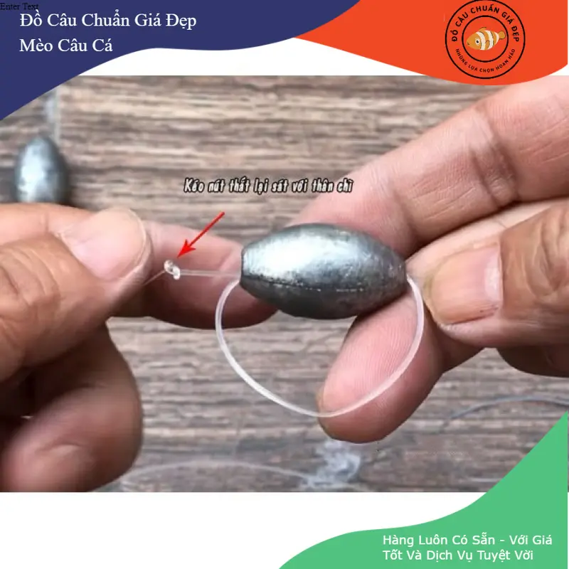 Chì Tròn Quả Trám, Chì Xuyên Tâm Câu Cá, Chì Không Bao Gồm Lõi Nhựa 5