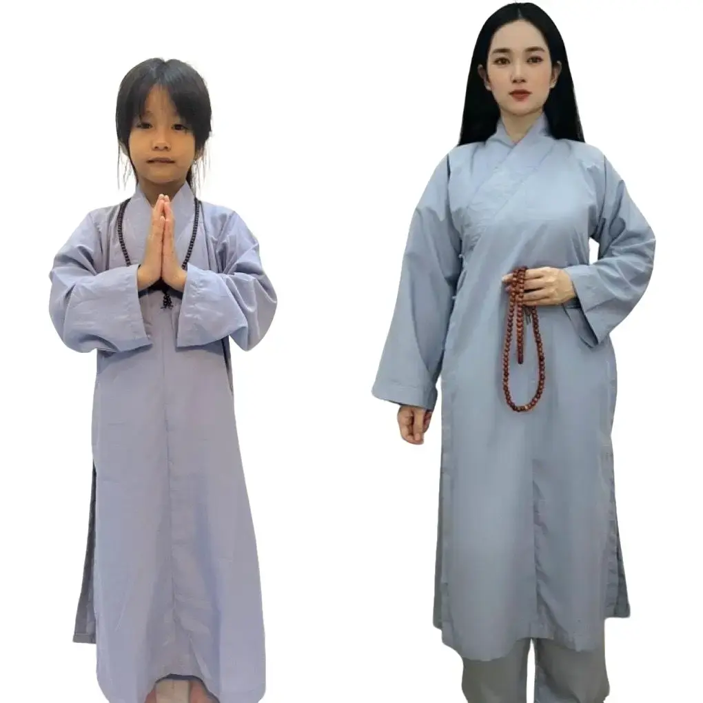 ĐỒ LAM ĐI CHÙA GIÁ SỈ # MẪU ÁO CHOÀNG PHẬT TỬ - NAM VÀ NỮ