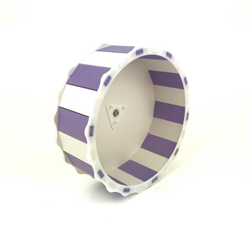 Product Introduction of Hamster Running Wheel Mute Running Wheel Djungarian Hamster Running Wheel Hamster Supplies Toy Steel Shaft Running Wheel Exercise Treadmill 6