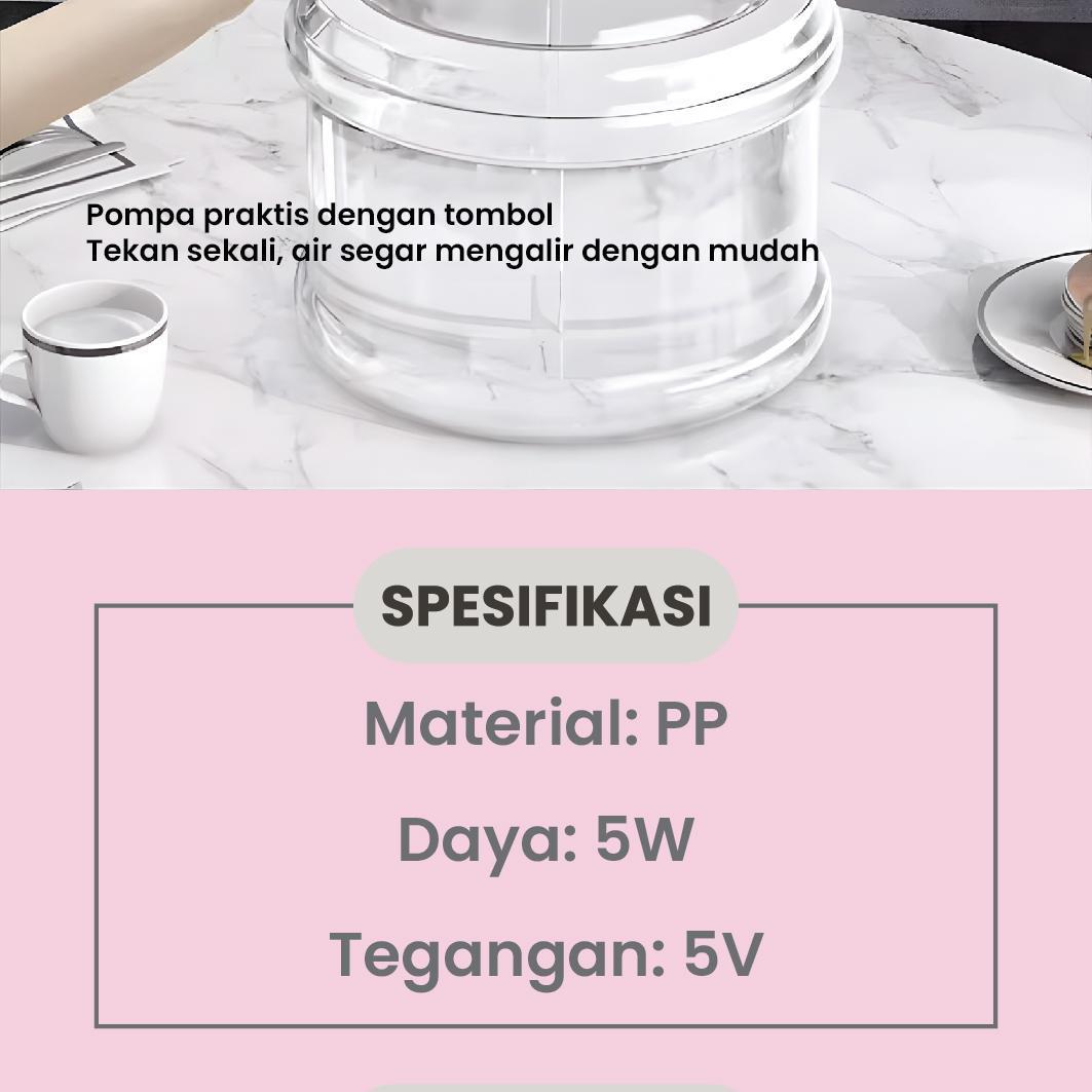 (Promo Special) Goto [COD] Laguna Gallon Pump Dispenser Air Pompa Galon Elektrik Charge USB