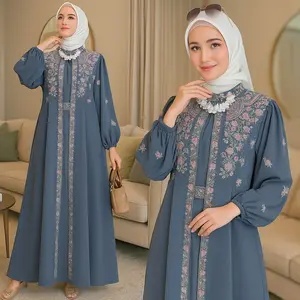 Vallina Rabbania Dress Wanita Kondangan