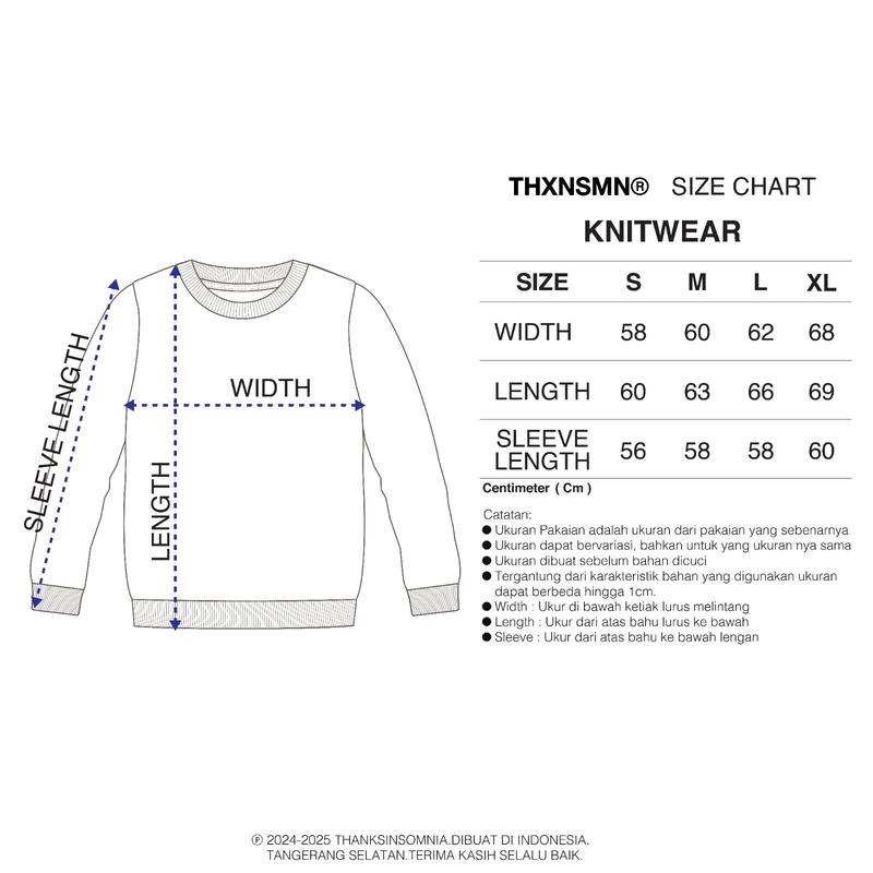 Product Introduction of Sweater Loretta Dark Navy Thanksinsomnia 0