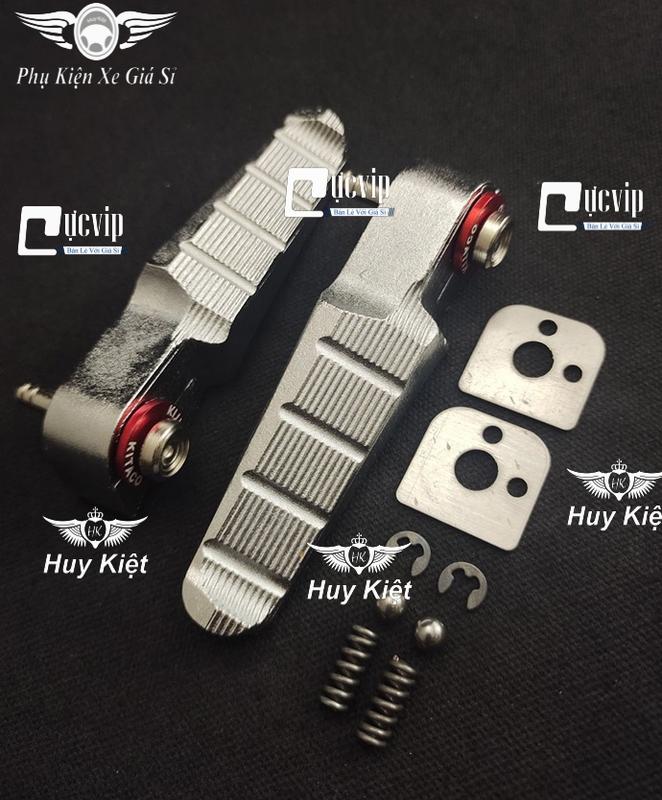   V6  Cặp Gác Chân Sau Nhôm V6 Tặng Ốc Xỏ Và Lông Đền Gắn Wave Dream Future Vision Sonic AB 2016 - 2023 Vario 2015 - 2021 Exciter Jupiter Sirius Xăng Cơ - Fi MS6429 
