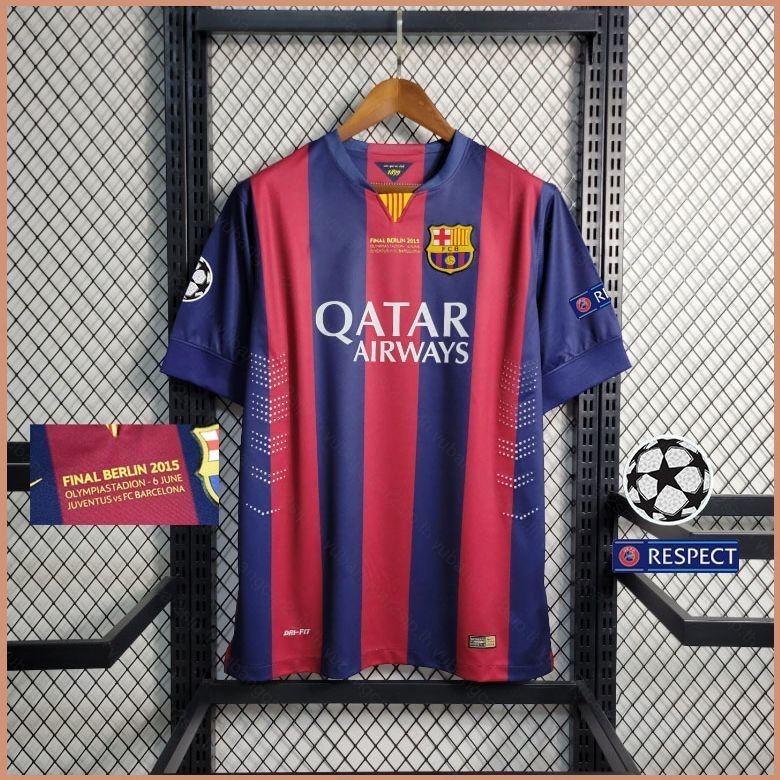 เสื้อฟุตบอล, Sy3 บาร์เซโลน่าเหย้า 2014/15 รุ่น UCL รอบชิงชนะเลิศ, Suarez, Messi, Neymar Jr, คุณภาพสู